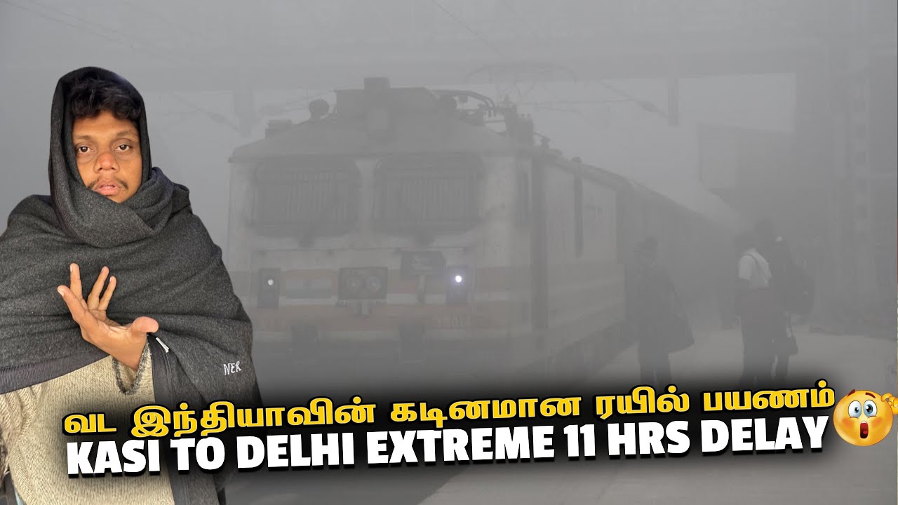 Delhi toughest Train பயணம் in extreme 3&deg;C cold | Ayodhya EP 4