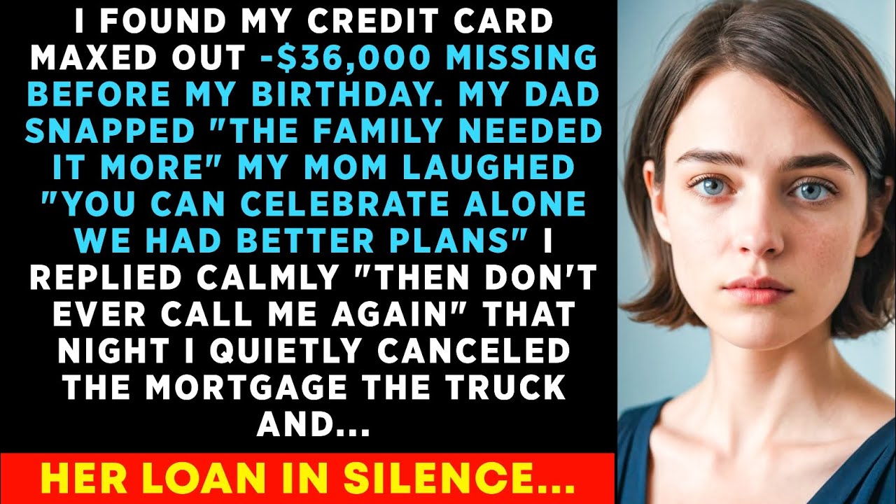 I Found My Credit Card Burned Out—$36,000 Missing Before My Birthday, 