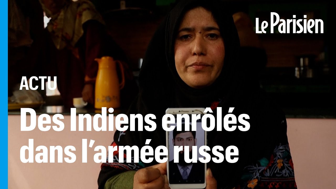 Piégés par l’armée russe, ces Indiens finissent sur le front ukrainien