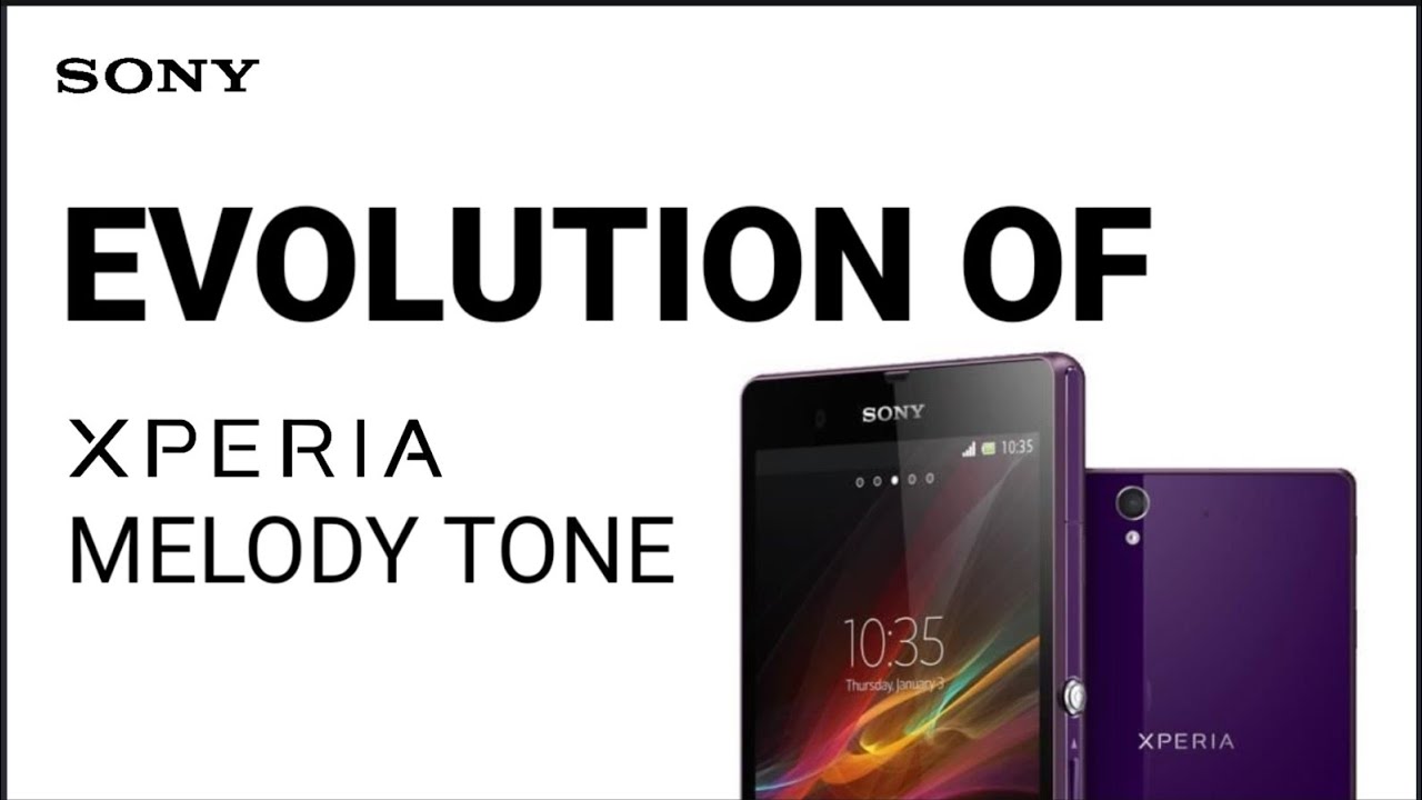 Evolution of Sony Xperia Ringtone (2002 - 2023)