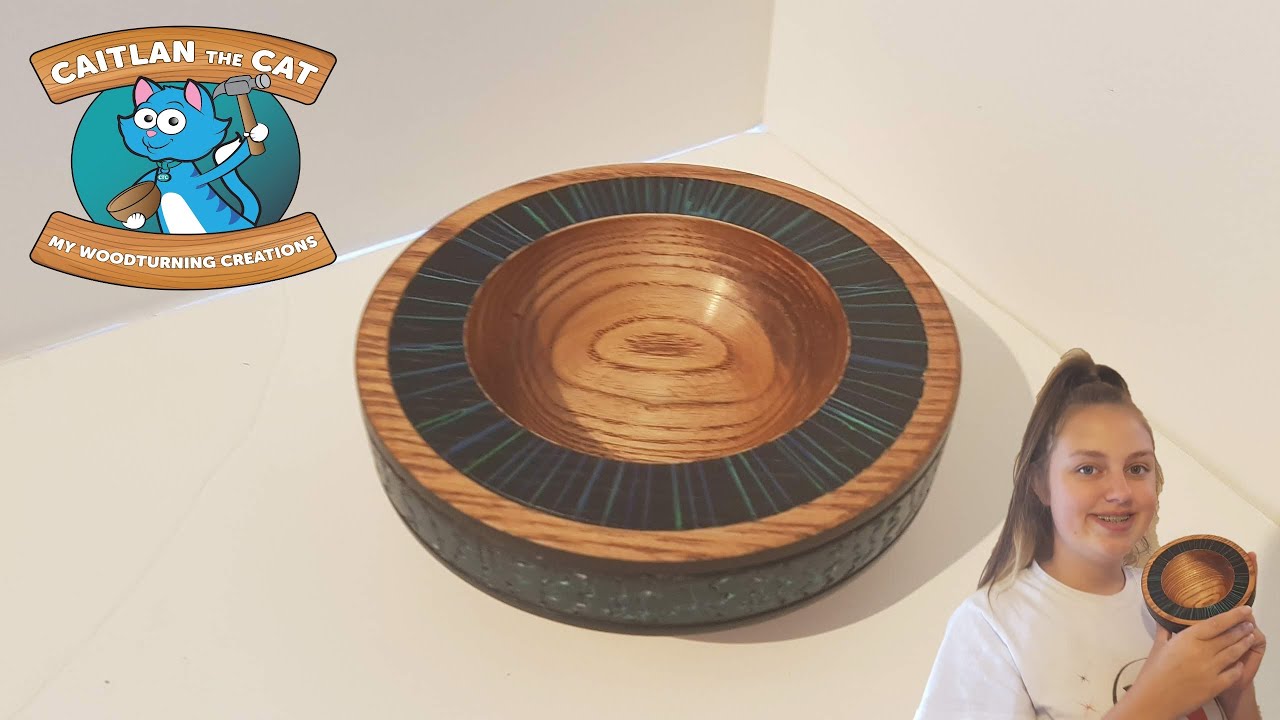 Woodturning | Textured Ash Bowl