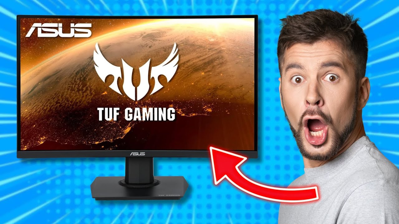 ASUS TUF Gaming VG24VQE Test 2025 | 1500R VA 165Hz 1ms 1080p