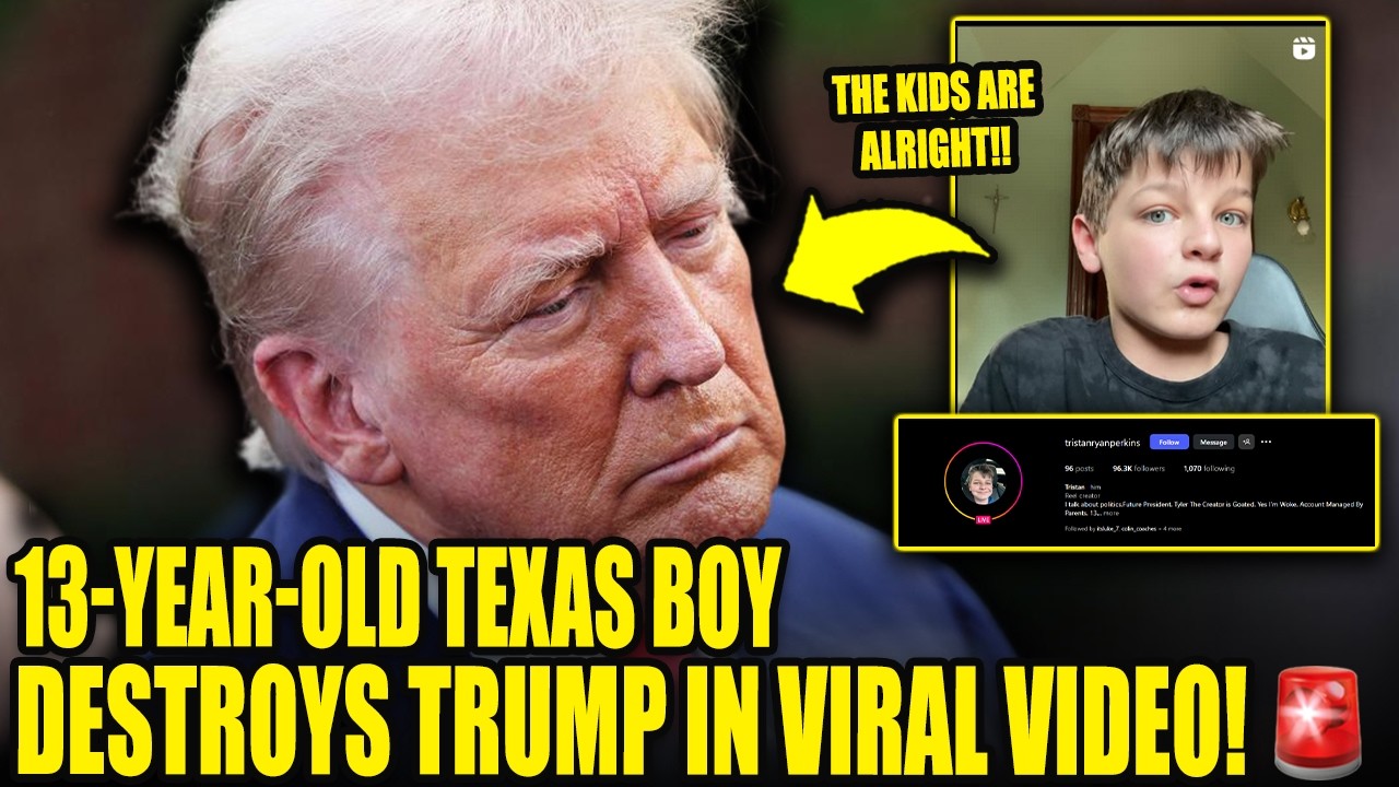13-Year-Old Goes VIRAL For TAKING DOWN Trump on Social Media