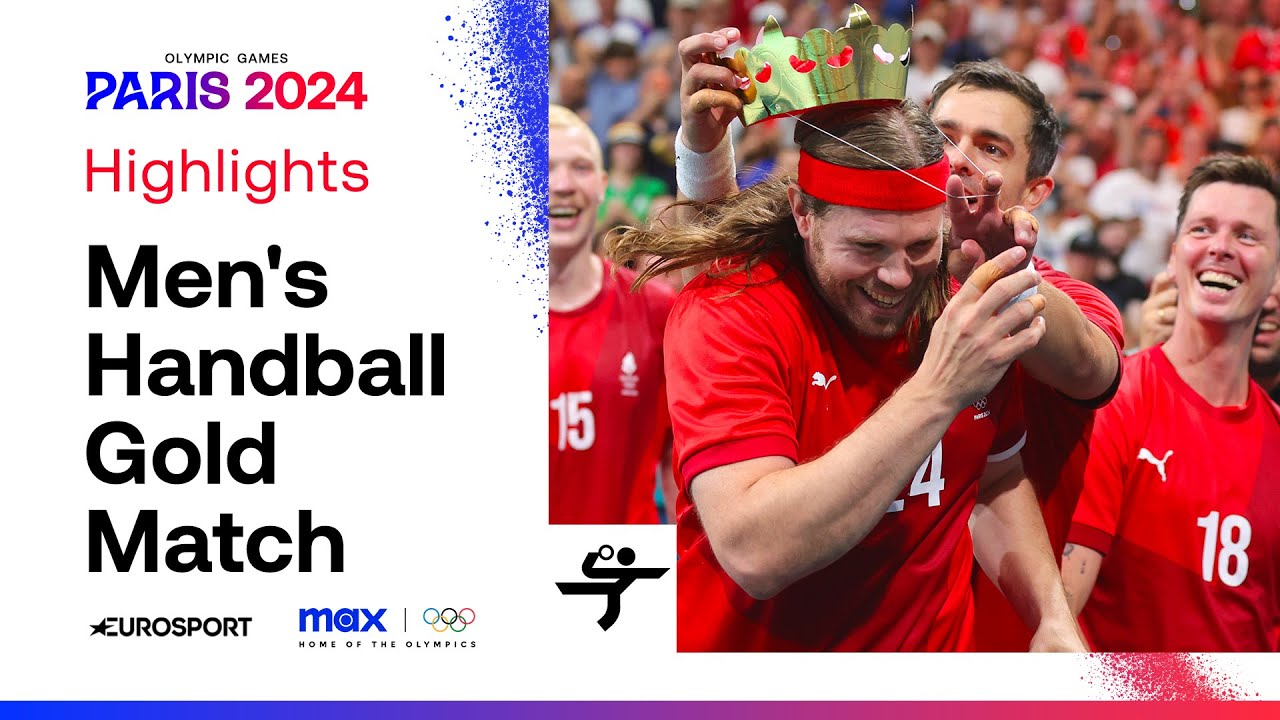 GOLD MEDAL VICTORY 🥇 | Denmark vs Germany Men's Handball Highlights | #paris2024