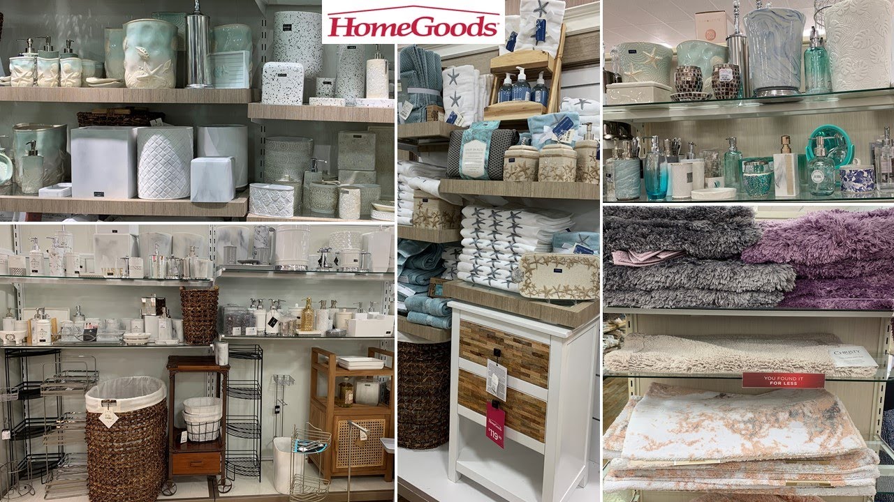 HomeGoods Bathroom Decoration Accessories * Home Decor | Shop With Me 2020
