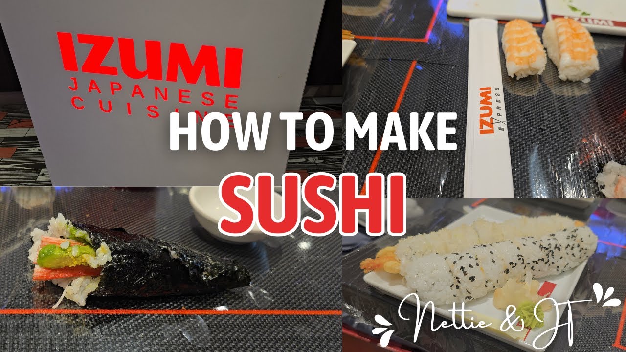 How to Make Sushi - Izumi - Royal Caribbean Ovation of the Seas