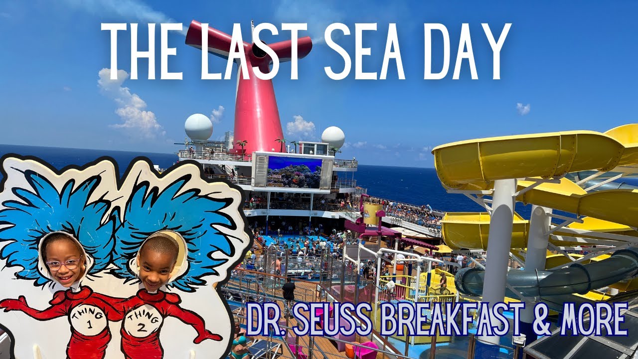 Carnival Sunrise 2023- MORE Sea Day FUN and Disembarkation!