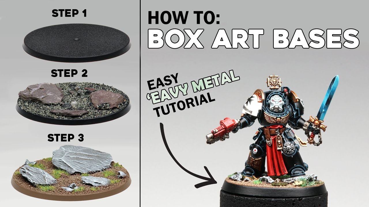 Как быстро собрать миниатюры Warhammer &ndash; в стиле &laquo;тяжелый металл&raquo;