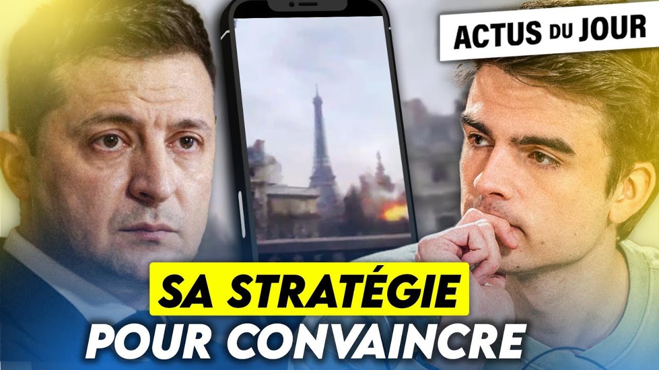 Paris sous les b*mbes dans une vidéo de l'Ukraine, urgence climatique… Actus du jour