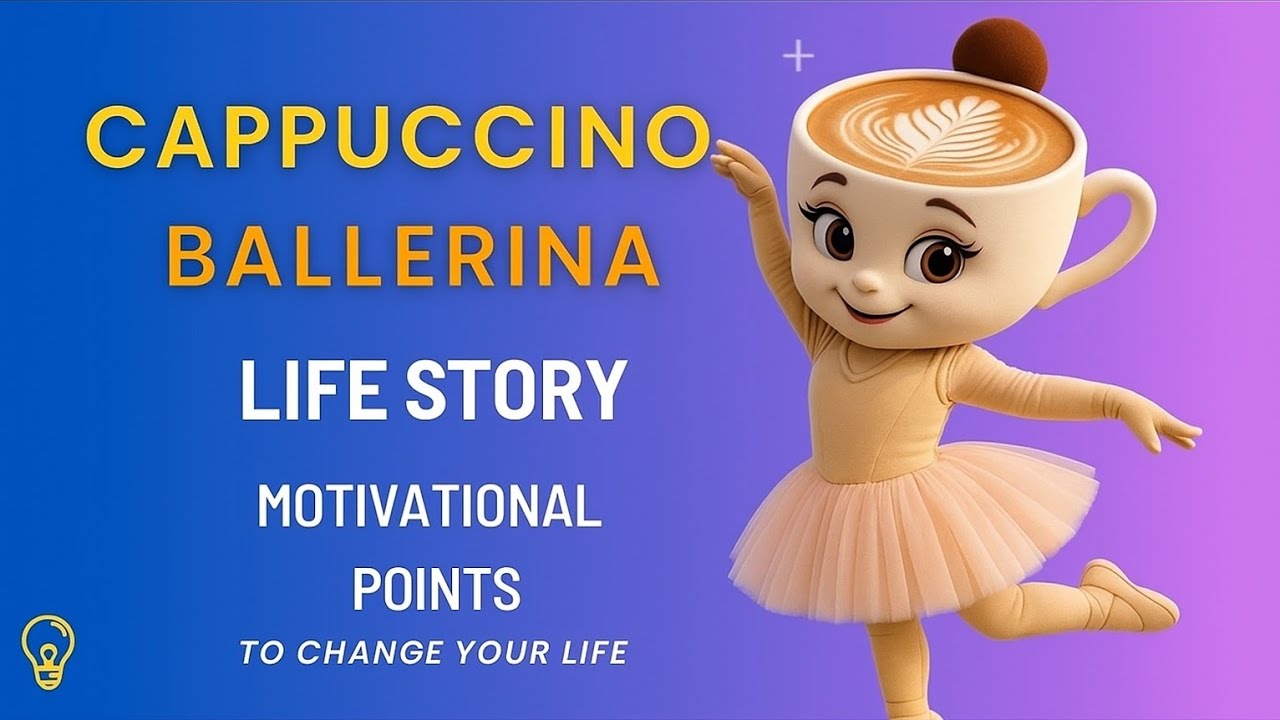 Ballerina Cappuccino | Cute Cartoon Motivation to Never Give Up 💪🩰 @JCMotivation01 