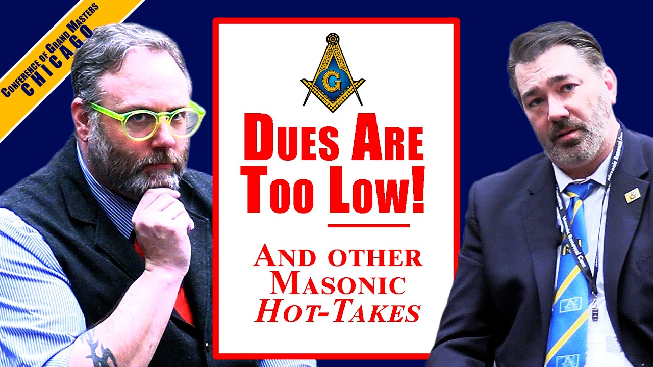 One Day Classes Are BAD! (and other Masonic Hot Takes with Robert Johnson)