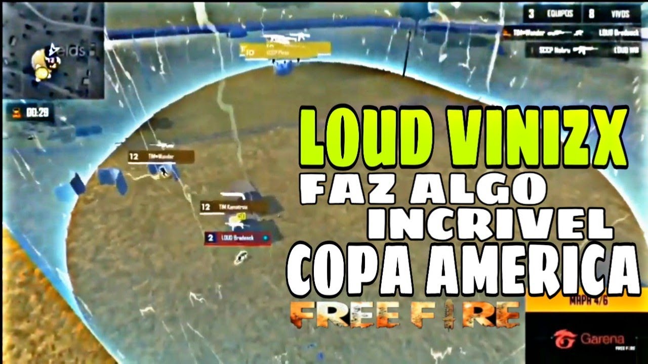 LOUD VINIZX FAZ JOGADA IMPRESSIONANTE = LOUD CAMPEÃ DA COPA AMÉRICA DE FREE FIRE