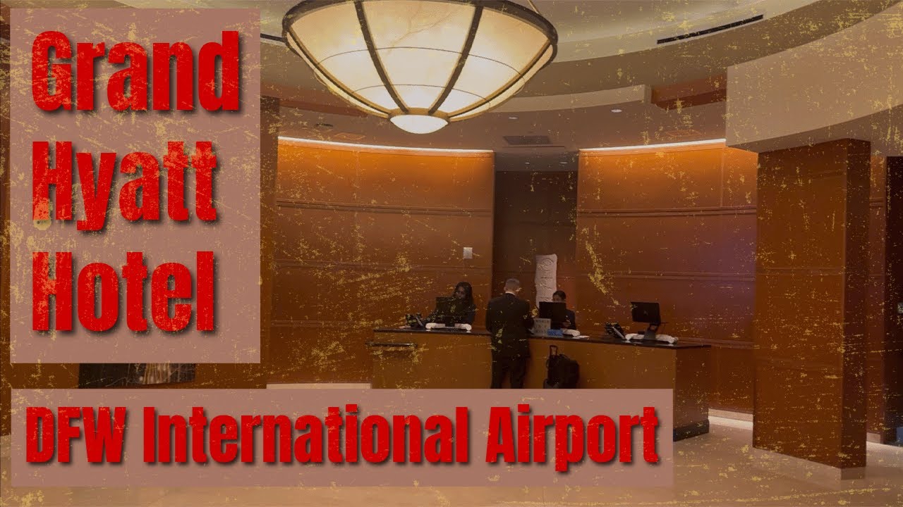 ✈️ Inside the Most Luxurious Airport Hotel in America – Grand Hyatt DFW!