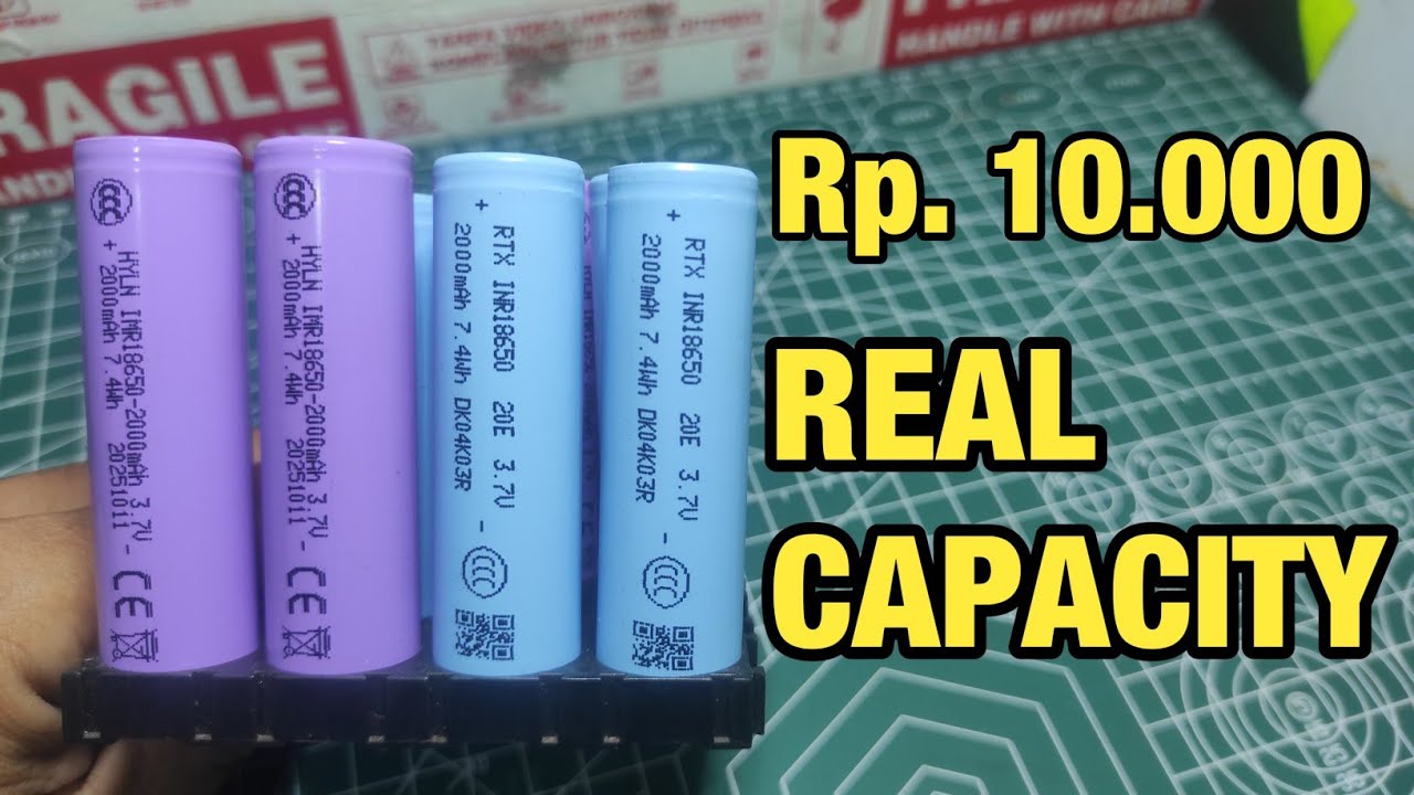 Rekomendasi Baterai 18650 Untuk DIY
