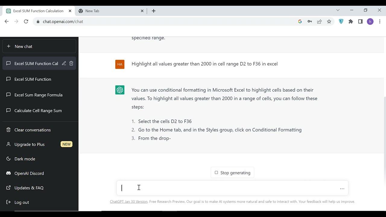 How to use Chat GPT in Microsoft Excel - Basic Guide