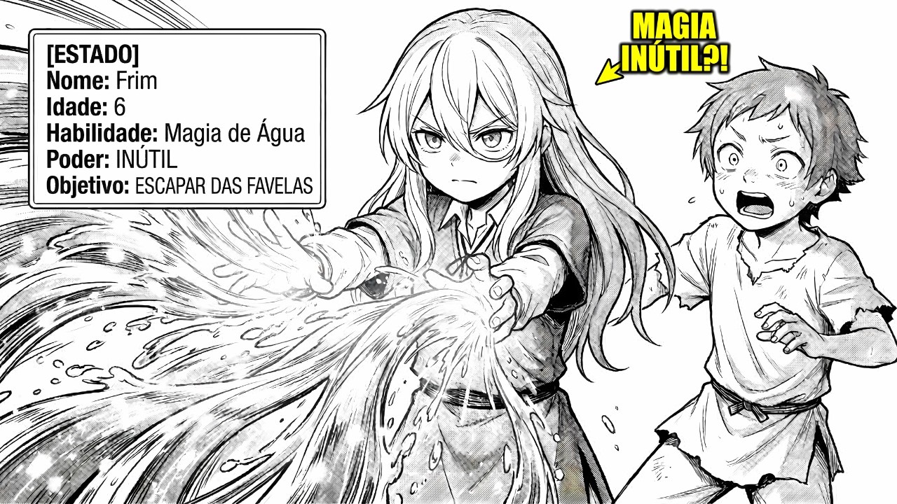 Ela REENCARNA como uma GAROTA de 6 ANOS na FAVELA… mas ganha APENAS MAGIA DE ÁGUA?!