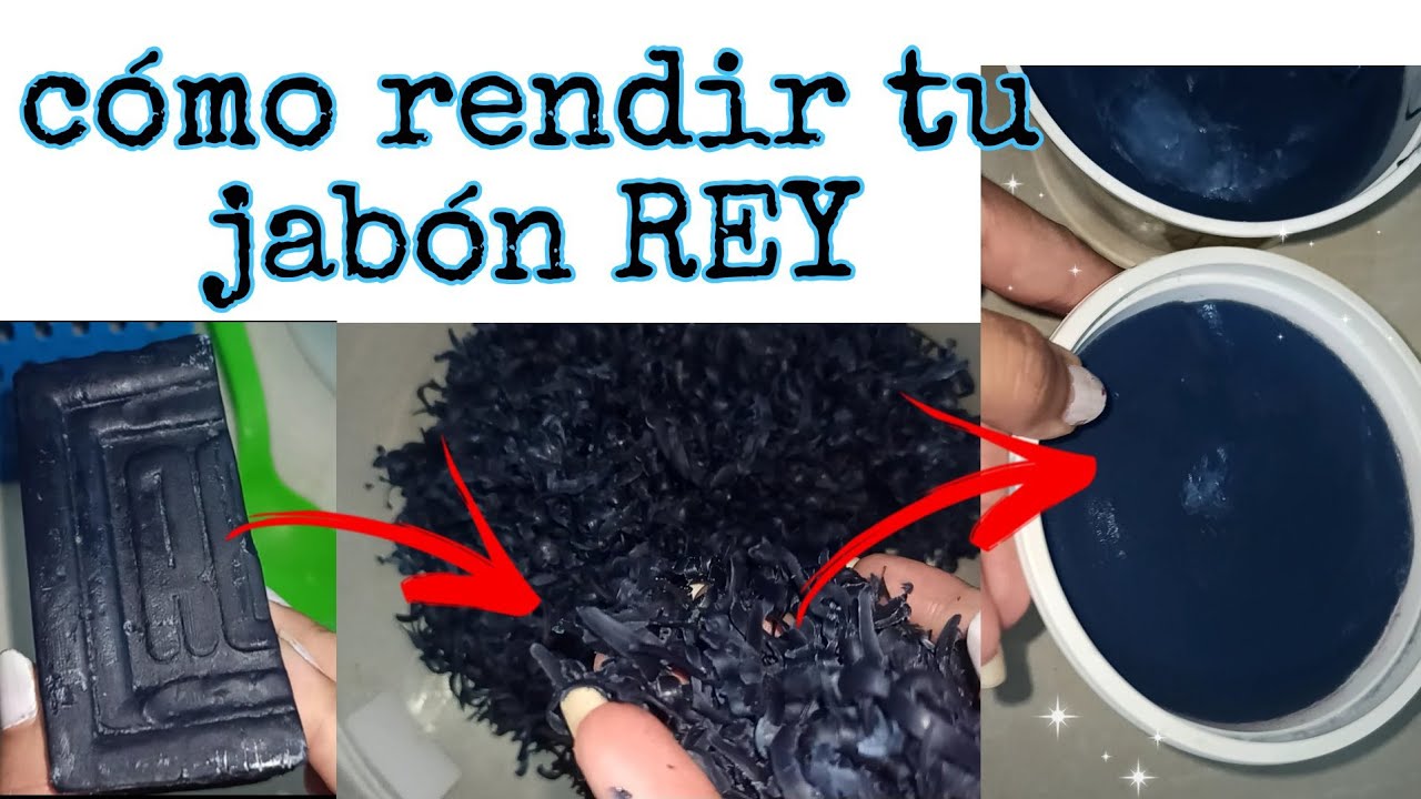 cómo hacer rendir tu jabón REY