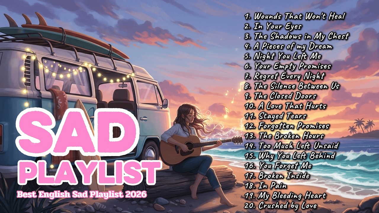 Sad Love Songs 2026 | Songs make you sleep all night | Love melts into part: English sad songs
