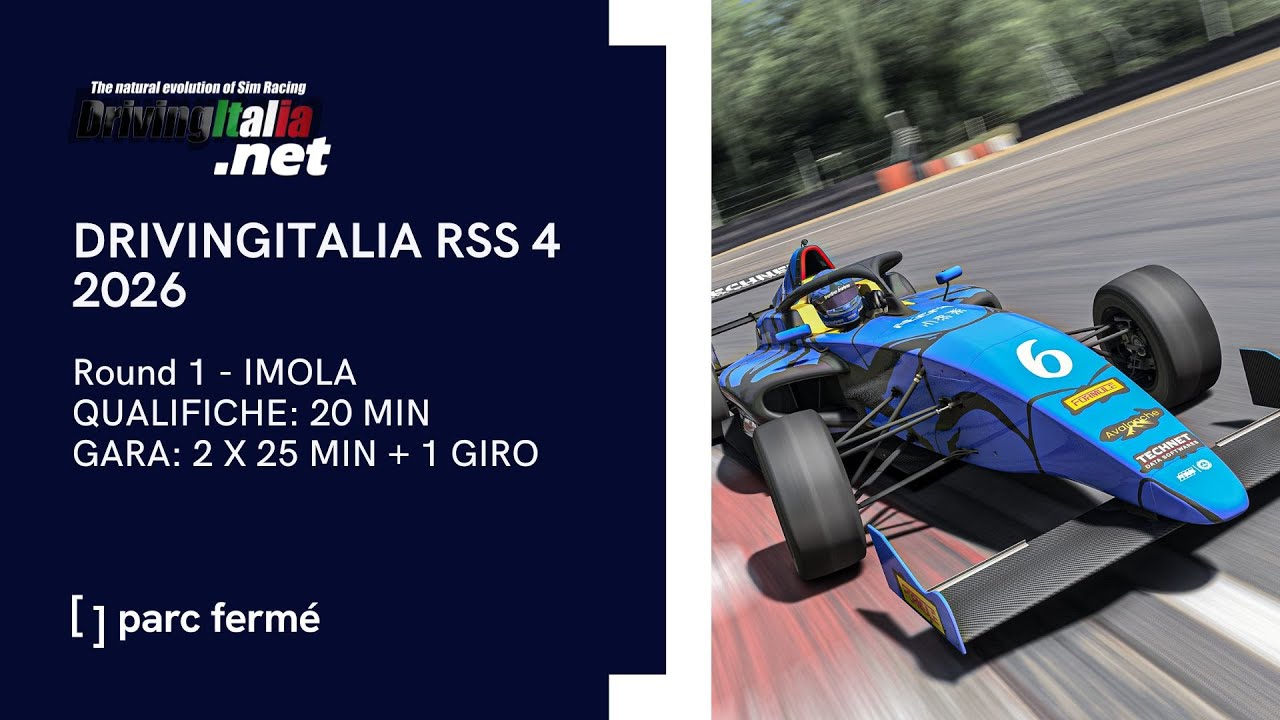 DrivingItalia RSS4 2026 | Round 1: Imola