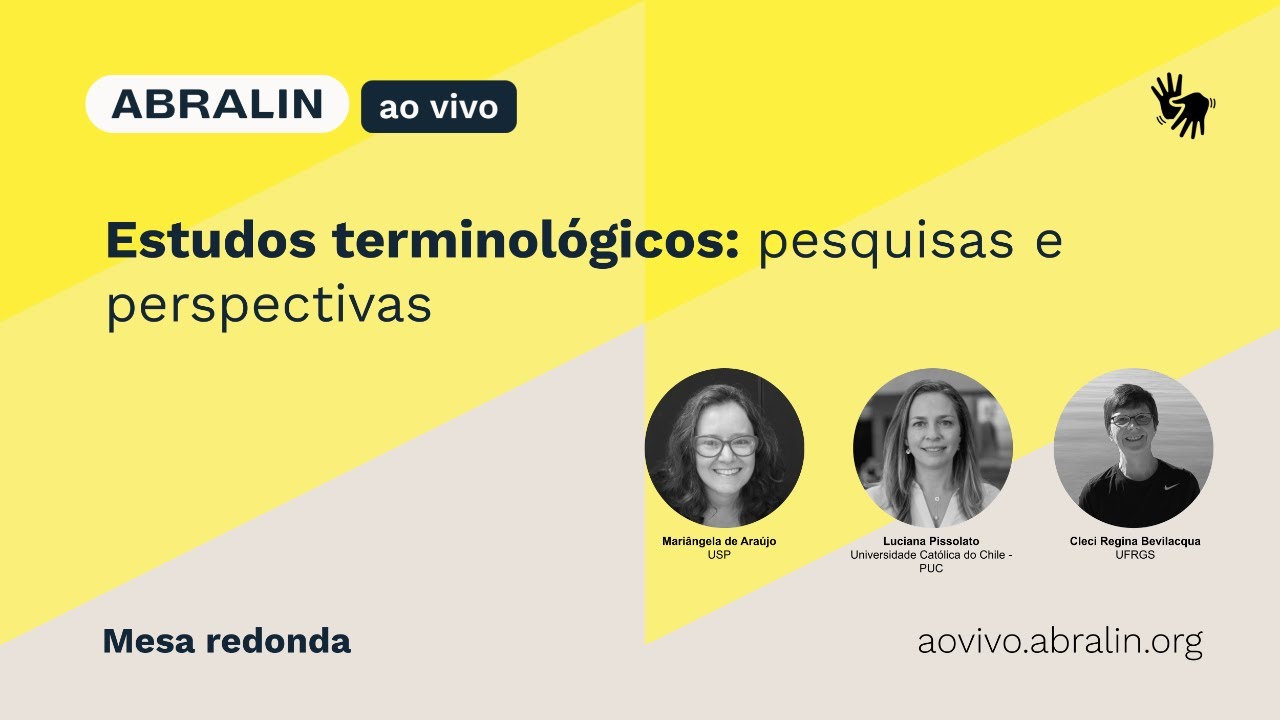 Estudos terminológicos: pesquisas e perspectivas
