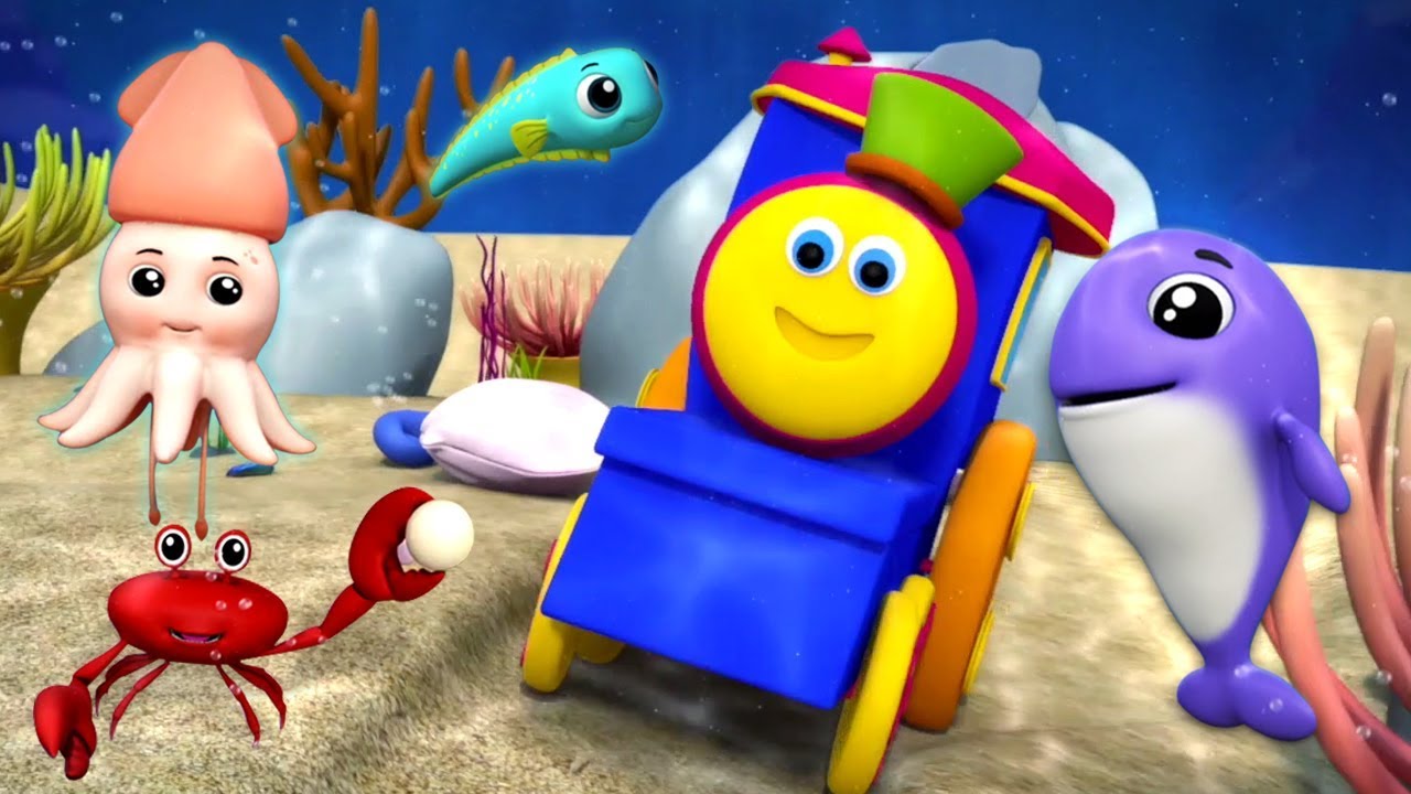 Wonderful World Of The Sea | Bob The Train | Kids Rhymes & Songs | Videos For Children
