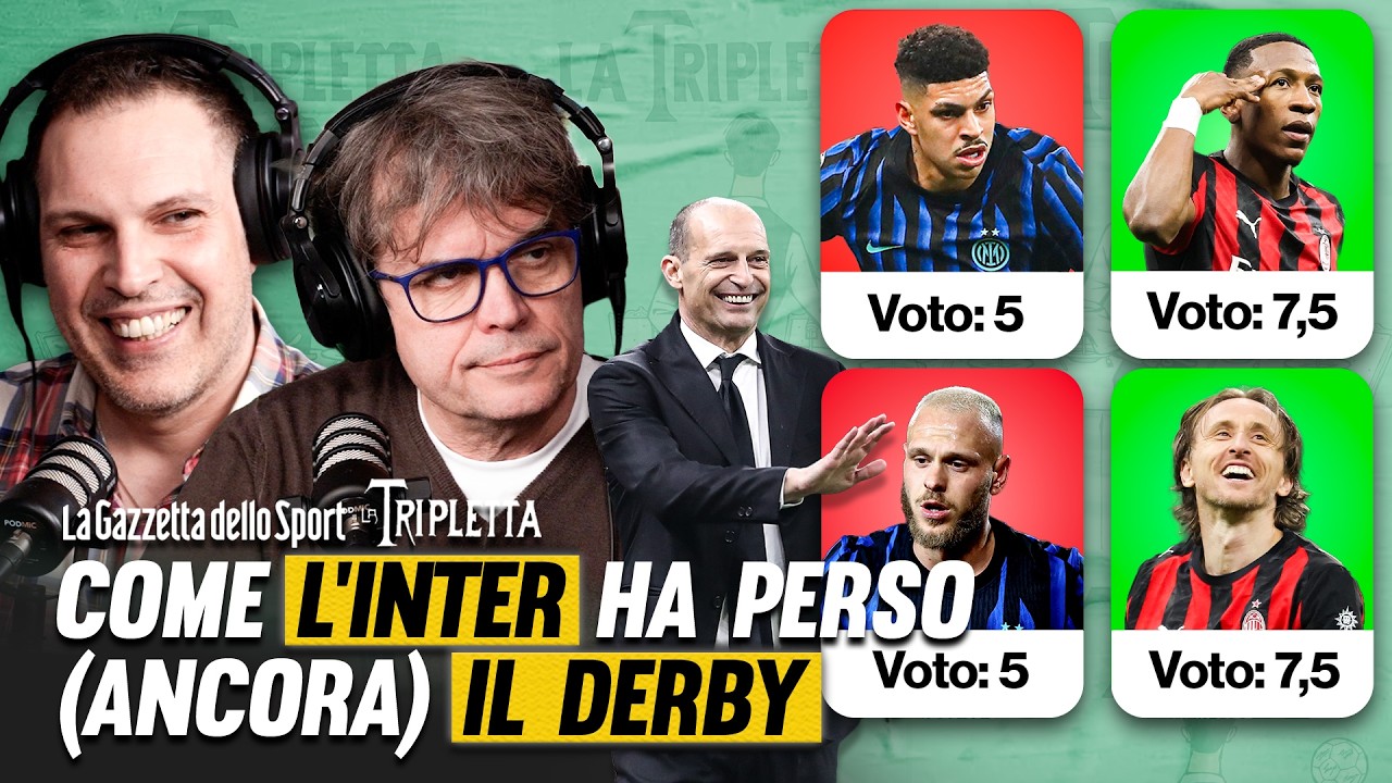 I passi falsi di Chivu e come Allegri ha vinto (ancora) il derby | La Tripletta