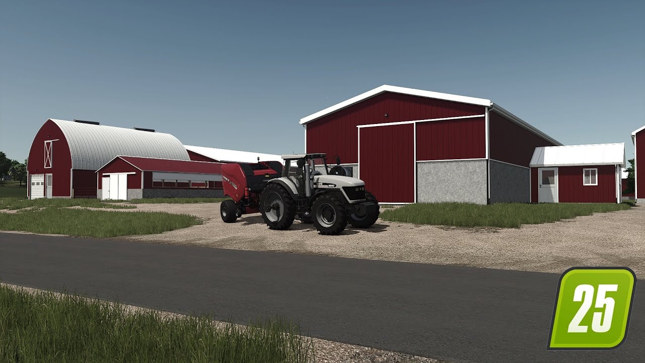 🔴 Farming Simulator 25 | First American Dairy Map: Ashton Corners