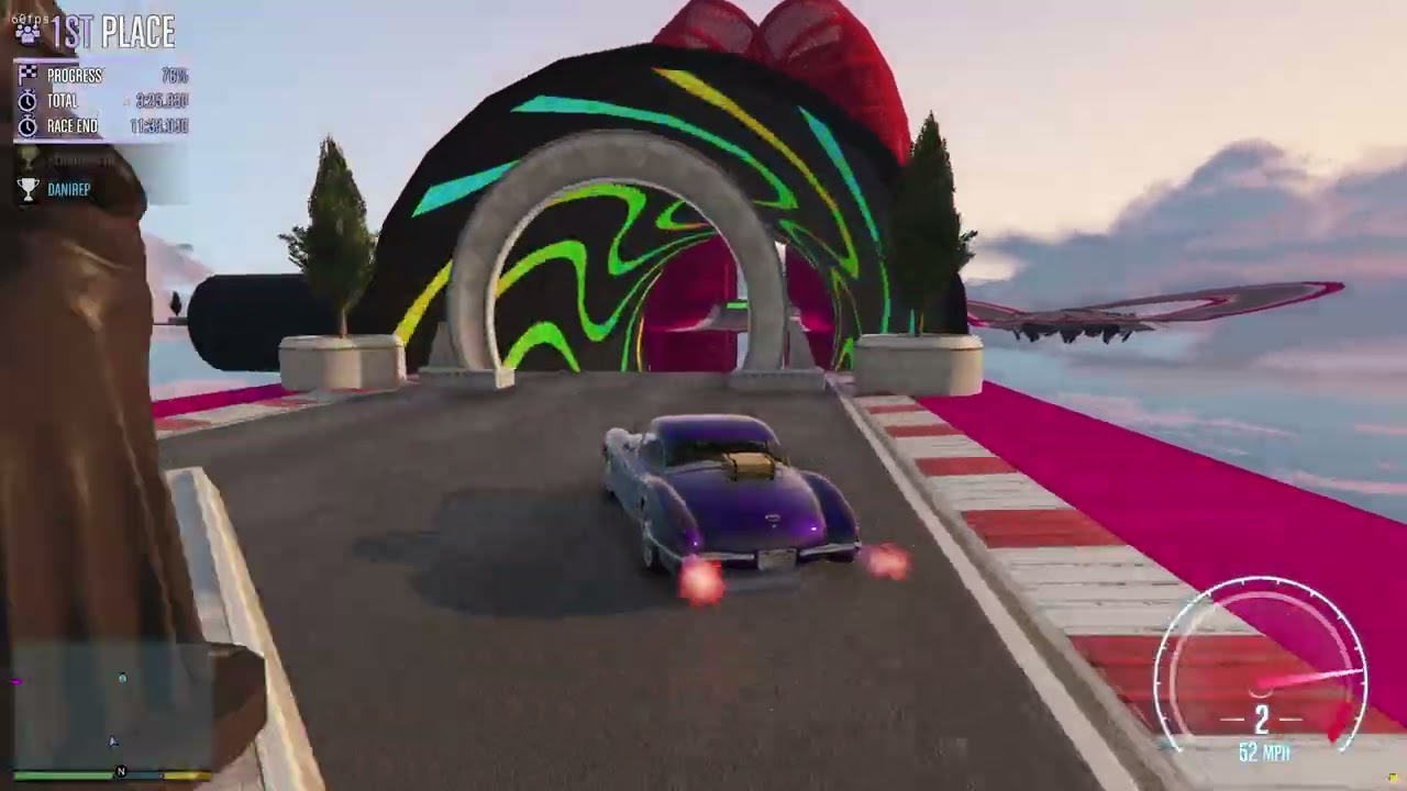 A Rare Figure 8 Track face to Face GTA FiveM