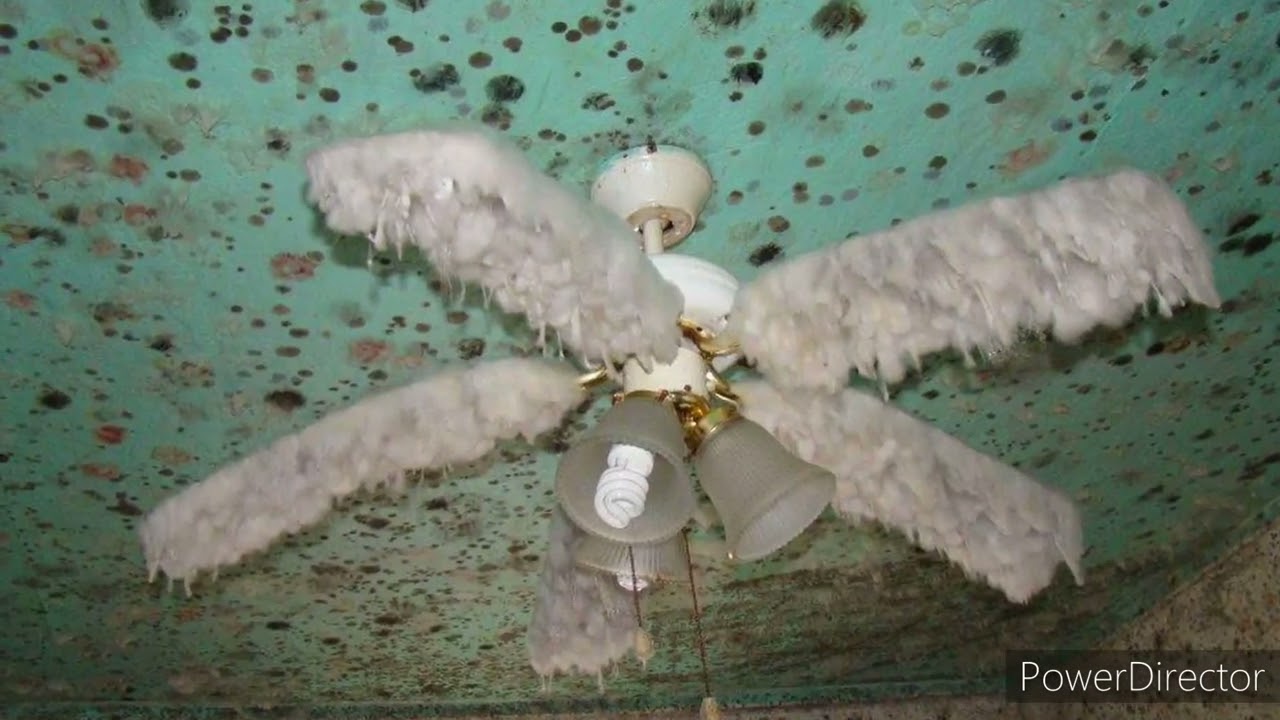 abandoned forgotten destroyed ceiling fans part 90