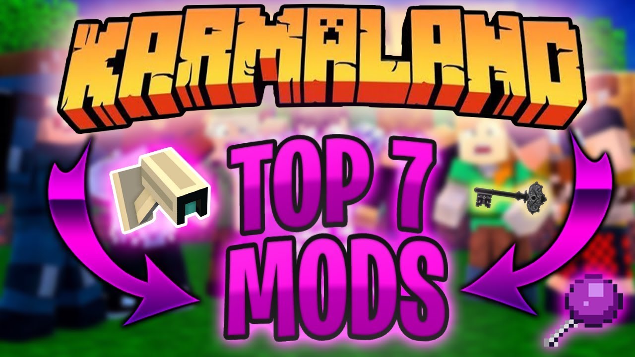 TOP 7 MEJORES MODS de KARMALAND 4!!