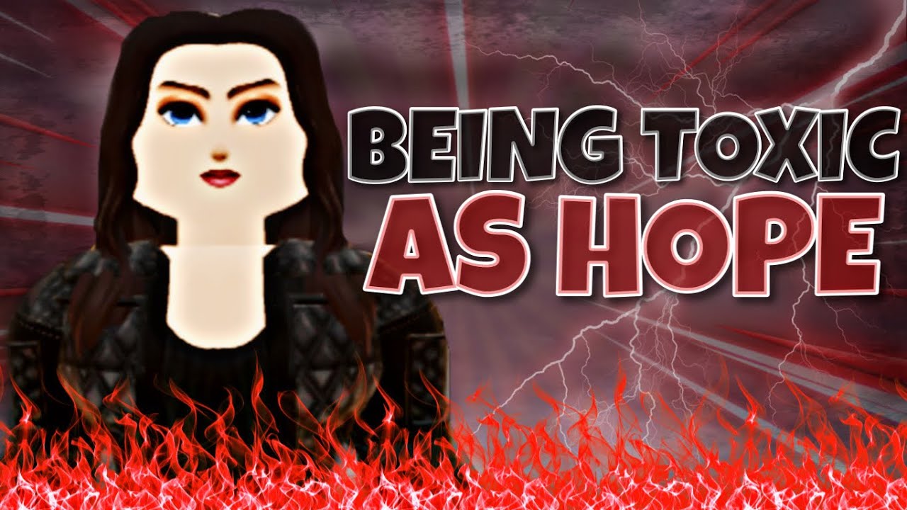 BEING VERY TOXIC AS HOPE THE VAMPIRE ORIGINS ROBLOX || TVO