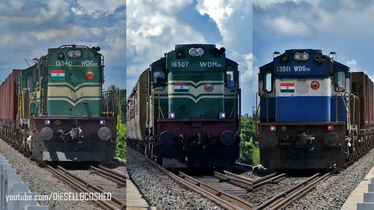 ENCHANTING GOLDEN ROCK ALCo Beasts Crossing RIVER KOLLIDAM | Indian Railways