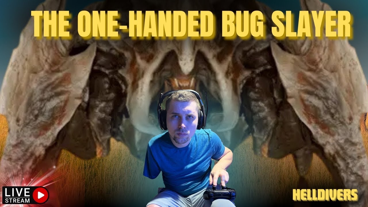 Playing Helldivers 2 With One Hand Tied… Well, One Hand Anyway