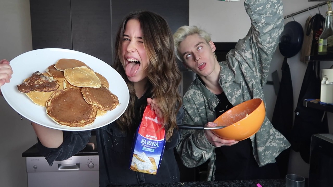 Come NON fare i Pancakes ( backstage ) feat. AliLuvi | Luca Chikovani
