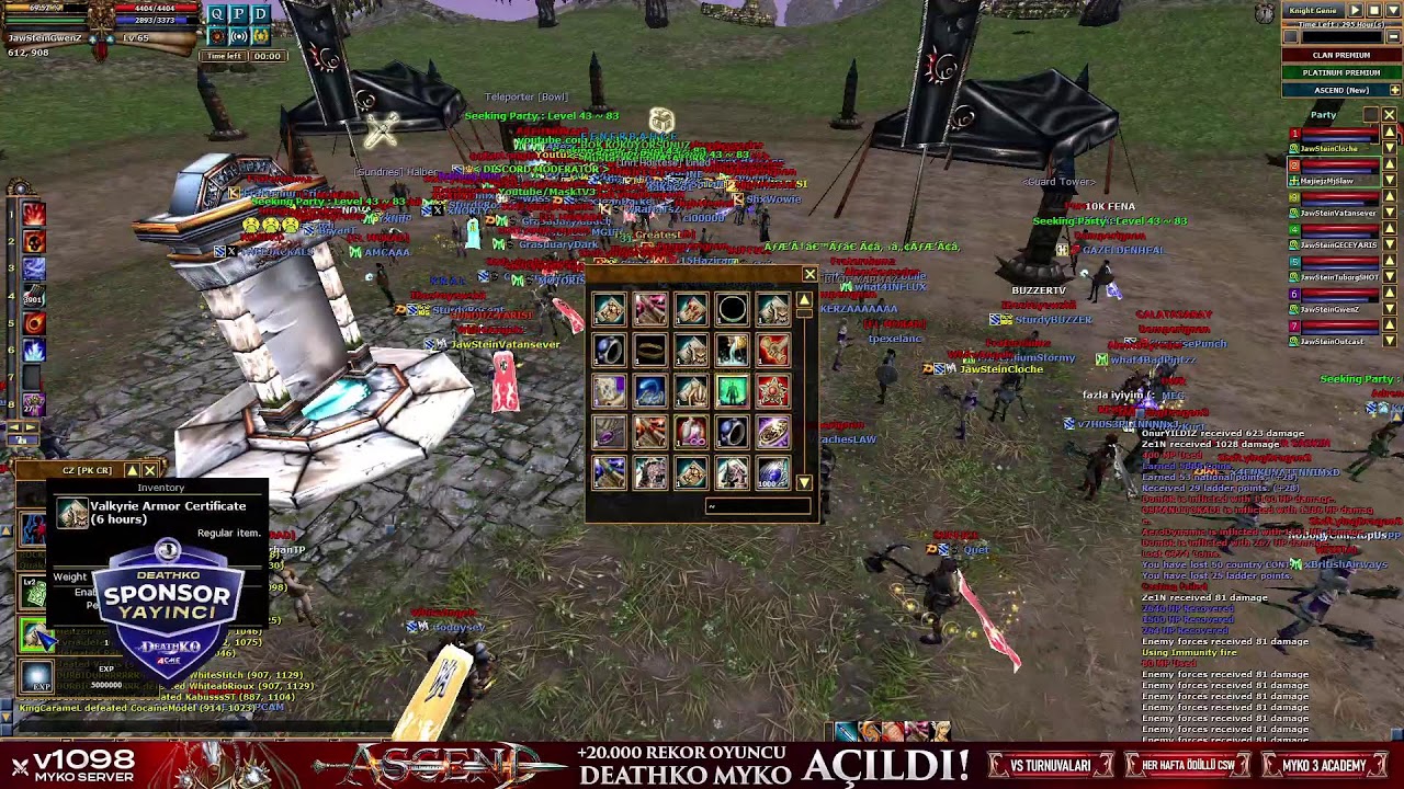 Gwen - JawStein PK Yayını #DeathKO ASCEND #9