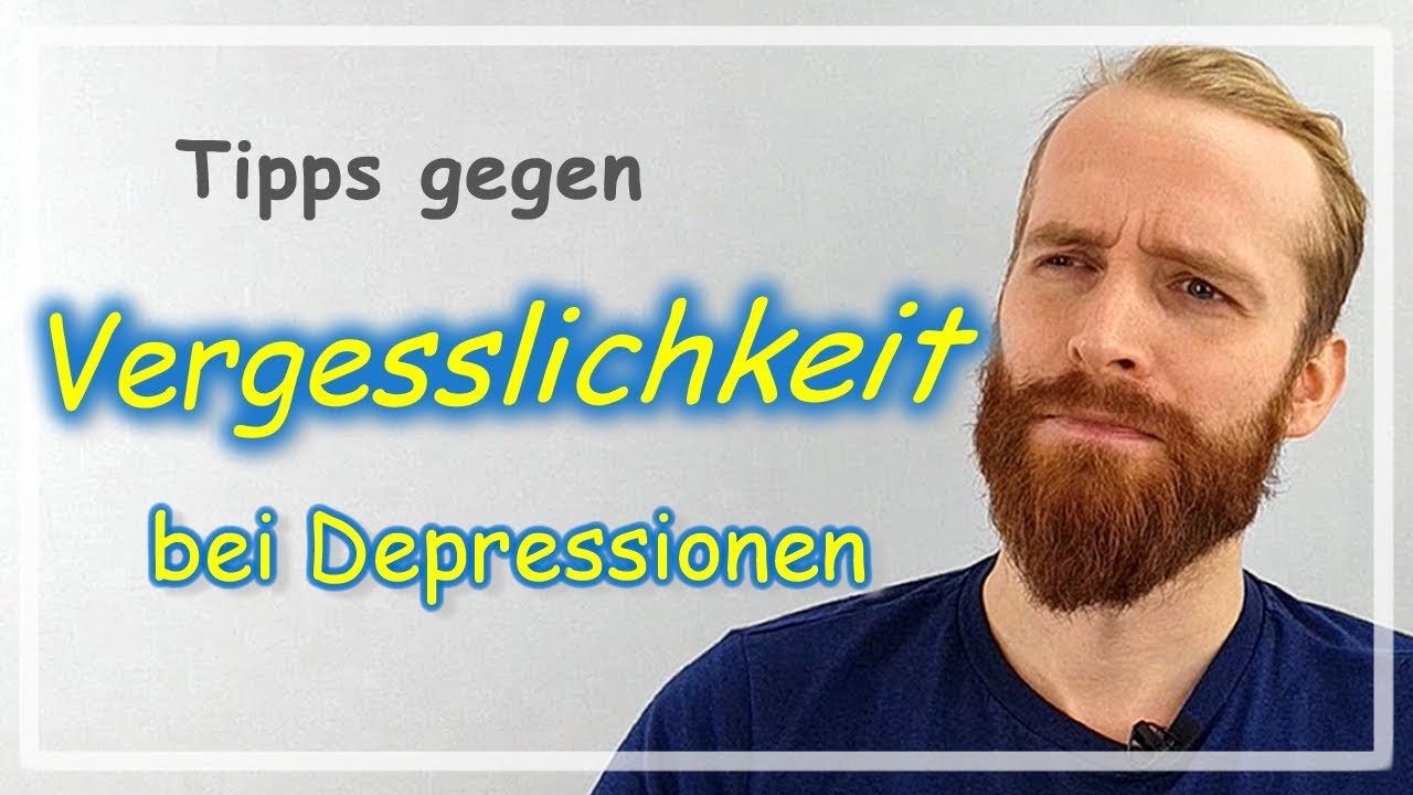 Ged&auml;chtnisprobleme bei Depression - Was man dagegen tun kann