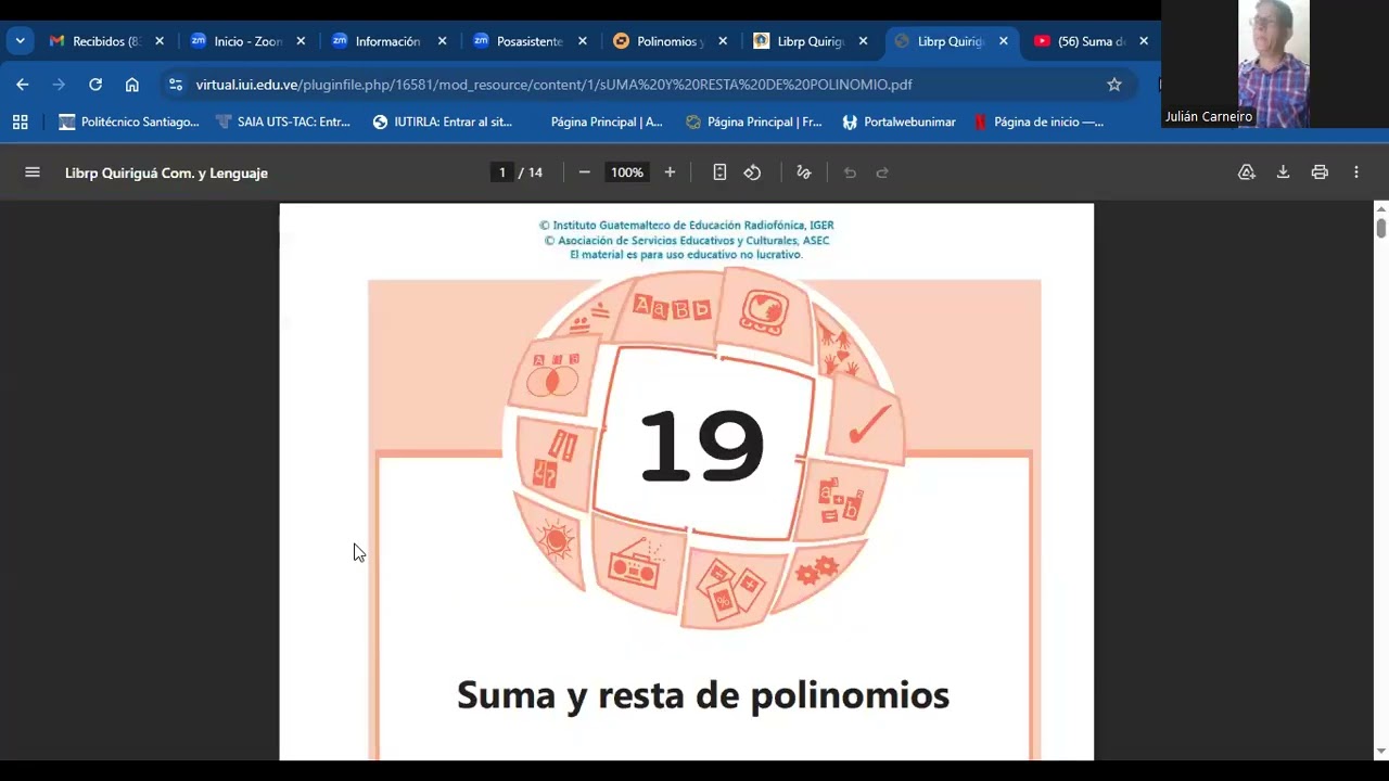 CLASES # 4. POLINOMIO