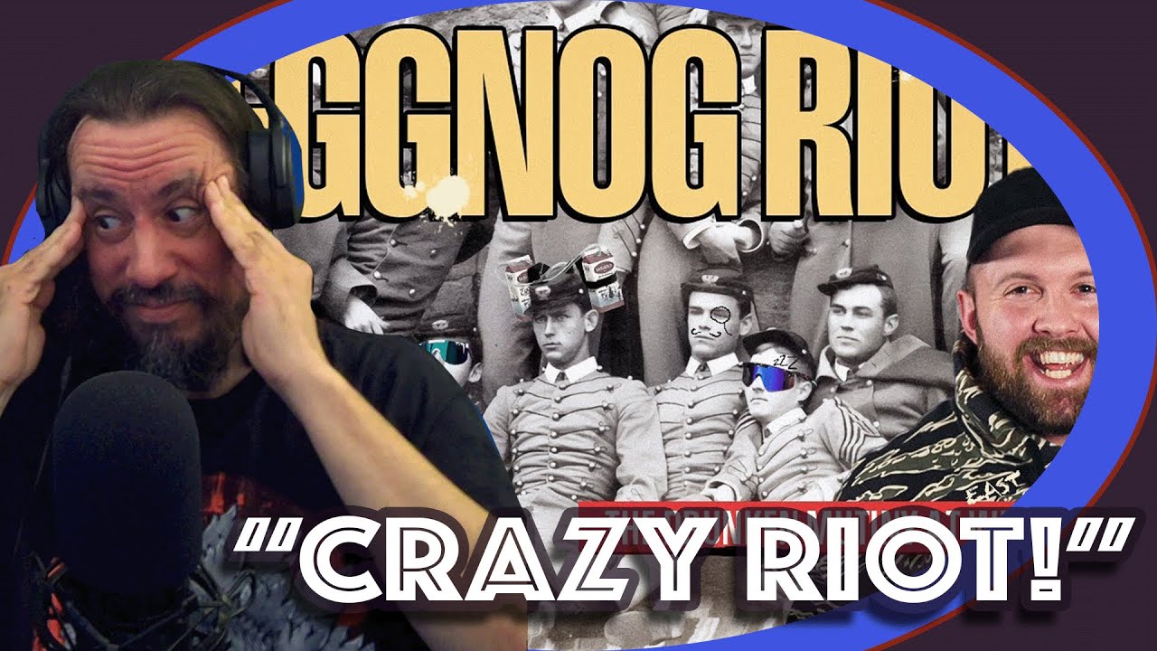 Vet Reacts! *Crazy Riot* Eggnog Riot At West Point - A Military Christmas Story--The Fat Electrician