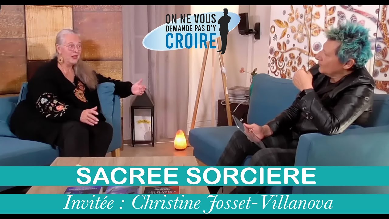 CHRISTINE JOSSET-VILLANOVA : Sacrée sorciere