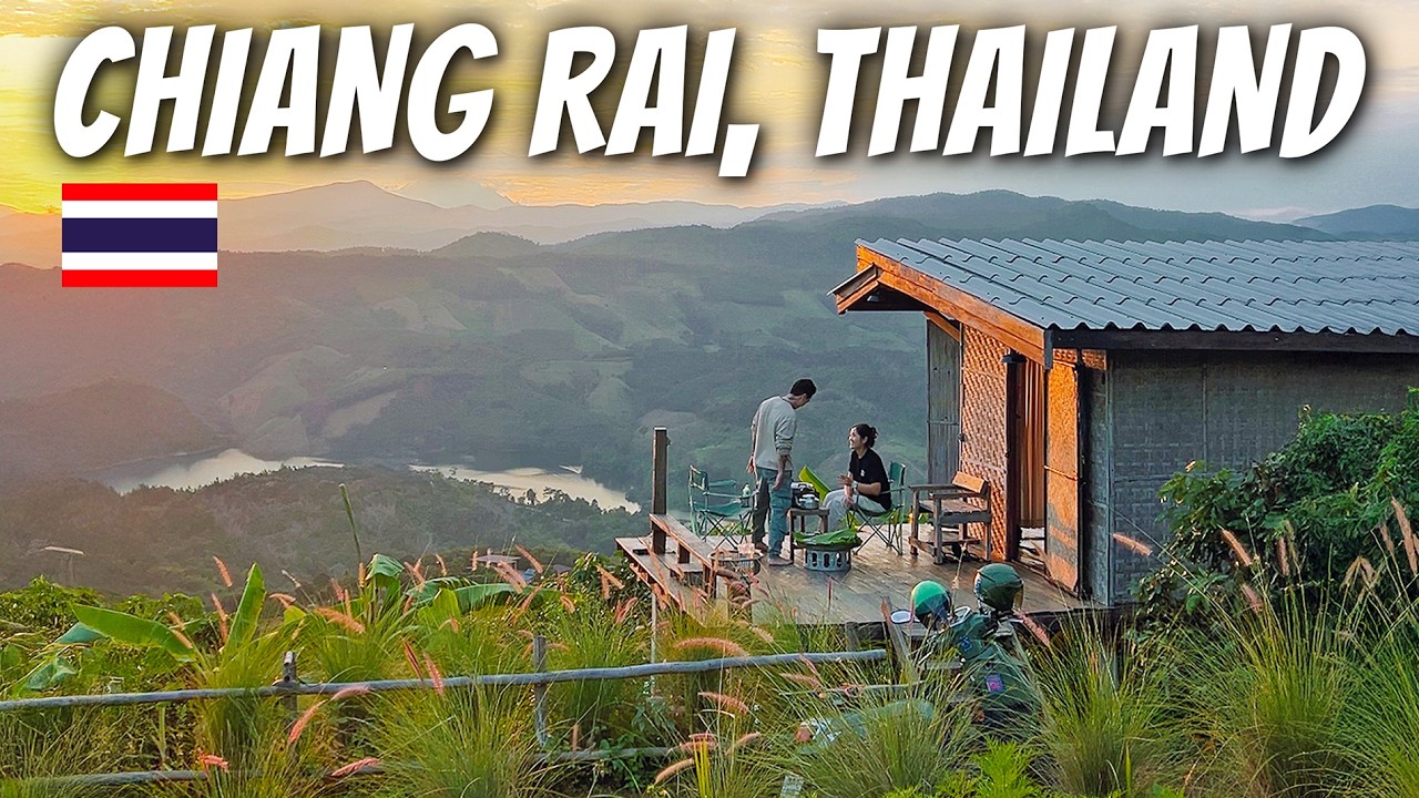 Living in a Hidden Mountain Homestay in CHIANG RAI, Thailand 🇹🇭