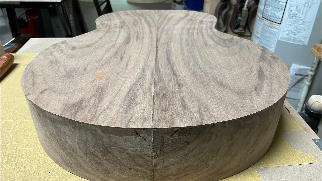 Gluing Acoustic Guitar Back