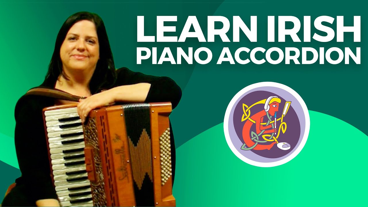 Irish Piano Accordion Lesson [Charlie Harris' Reel] + Bass Technique