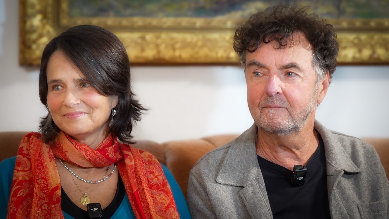 Paloma Moncada  und Harald Homberger.