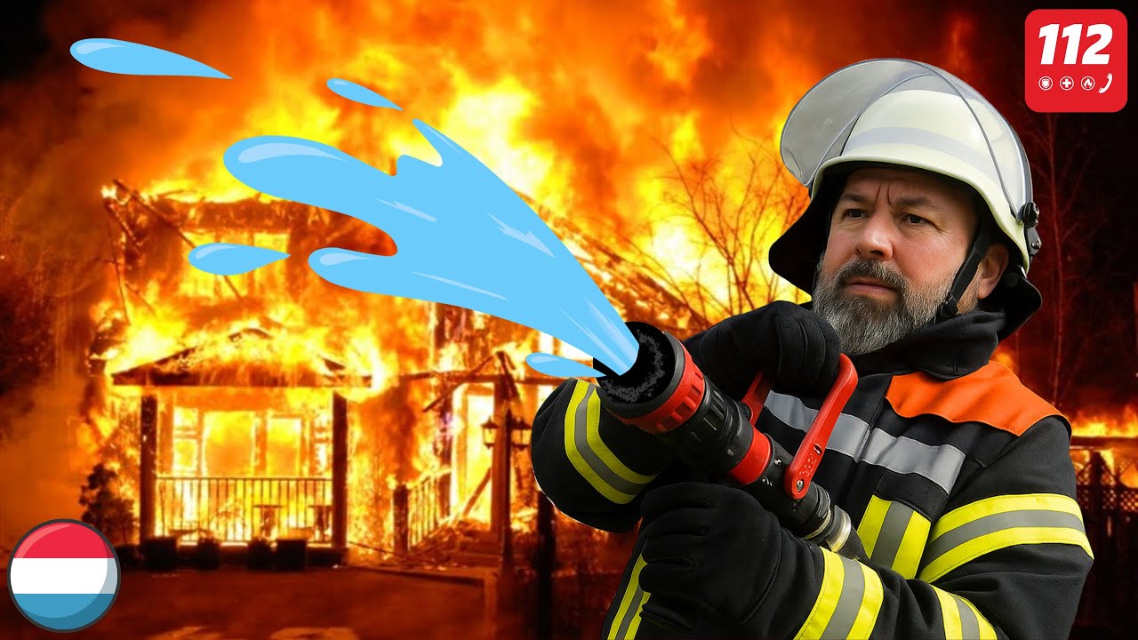 #90 - Europe : Journée porte ouverte chez les pompiers de LUXEMBOURG