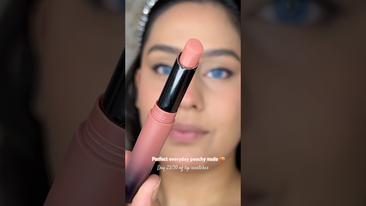 Pov: you found the peachy nude lipstick of your dreams 🍑🪷💋 #shorts #ashortaday #lipstick