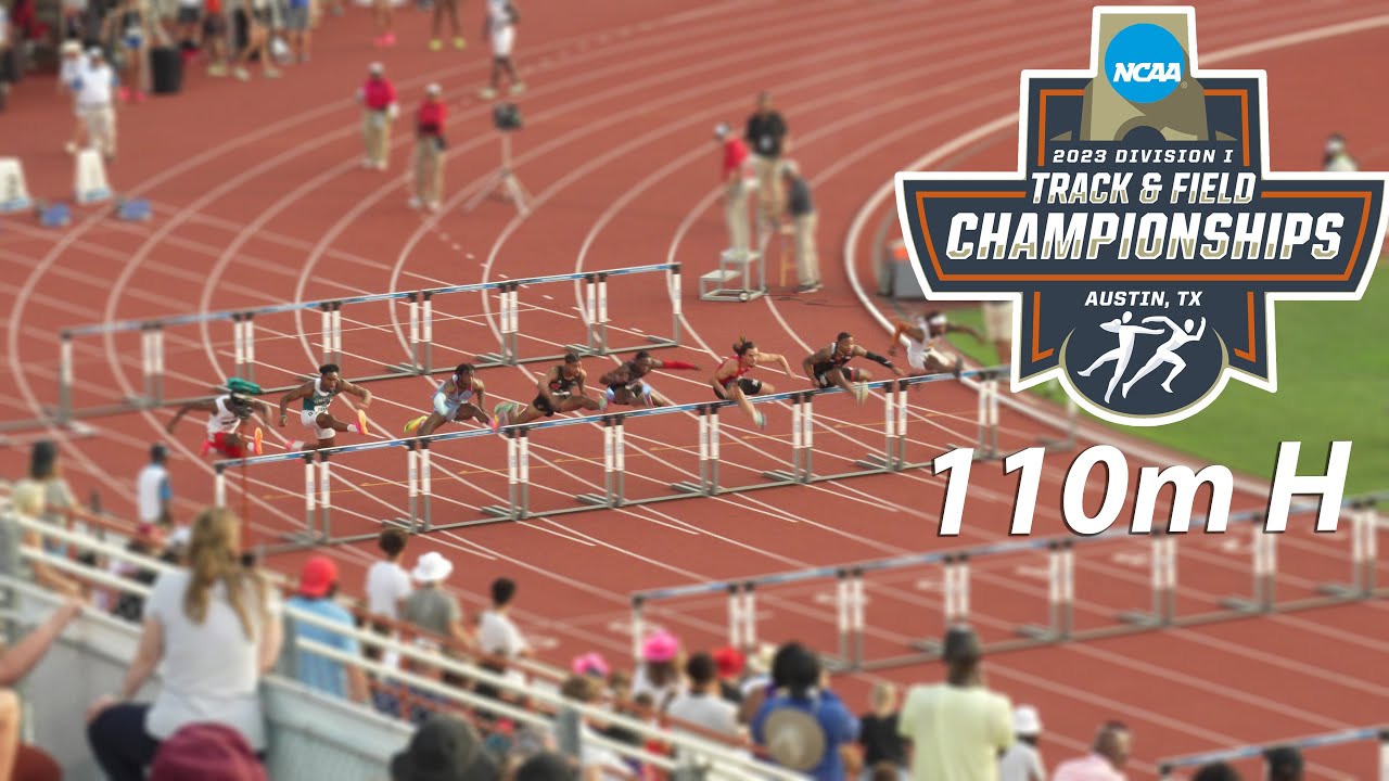 Men's 110 Hurdles Semifinals Ht. 1 NCAA Track & Field Championships 2023