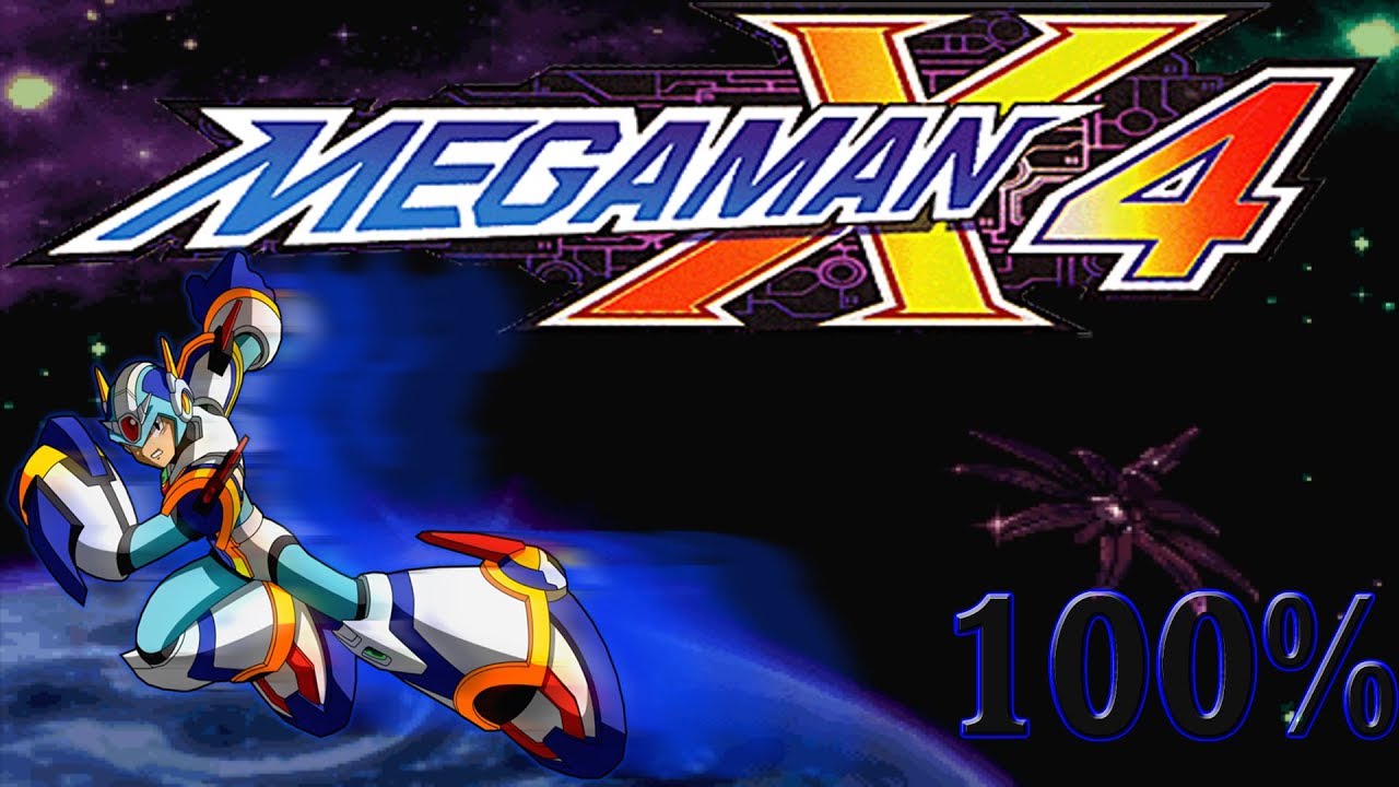 Mega Man X4 [X] - Walkthrough 100% [HD]