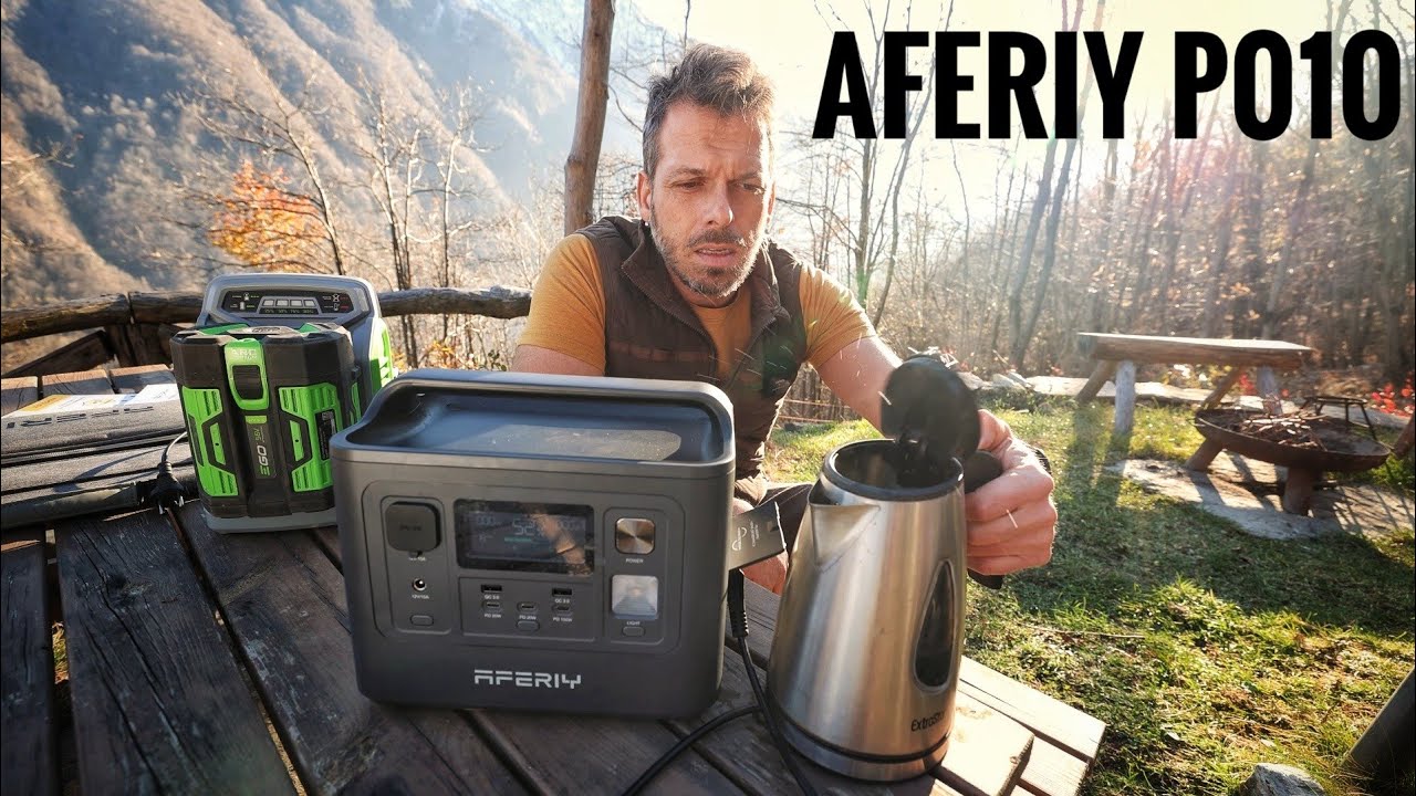 AFERIY P010 una centrale portatile molto economica, solo 329€ per 800W 512Wh