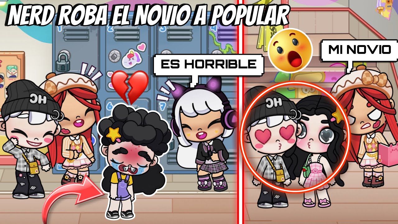*PELICULA* CHICA NERD LE ROPA EL NOVIO A CHICA POPULAR POR HACERLE BULLYING AVATAR WORLD