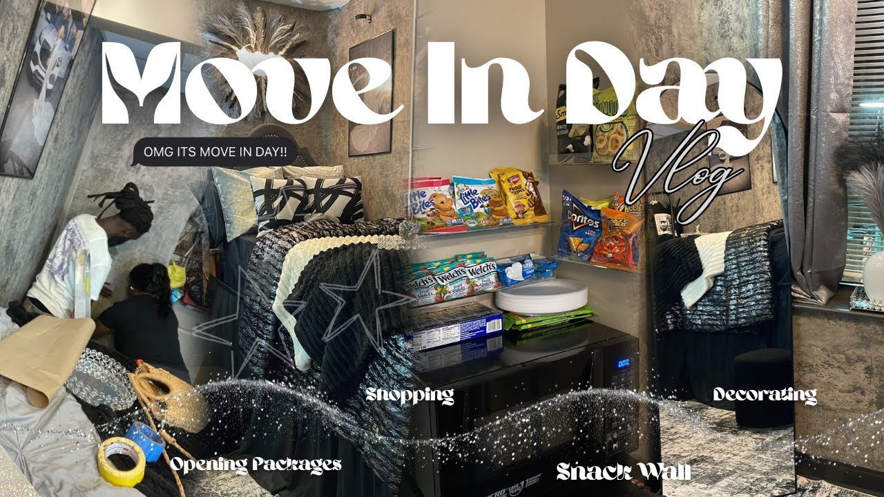 MOVE IN DAY VLOG + DORM TOUR ✰ Freshman Year || Georgia State University 